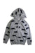 A Grey Zippered Sweatshirts from Seed in size 9Y for boy. (Front View)