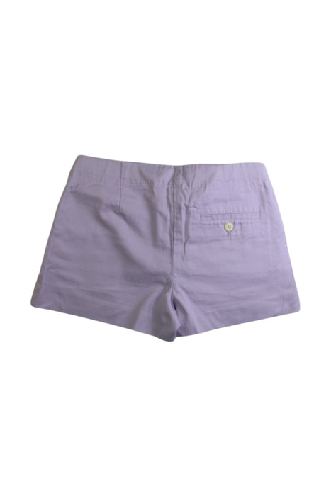 A Purple Shorts from Crewcuts in size 12Y for girl. (Back View)