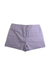 A Purple Shorts from Crewcuts in size 12Y for girl. (Back View)