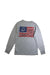 A Grey Long Sleeve T Shirts from Polo Ralph Lauren in size 8Y for boy. (Back View)