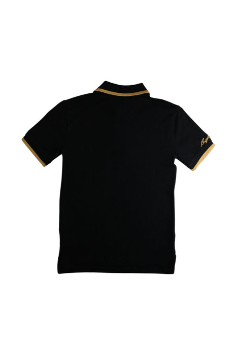 A Black Short Sleeve Shirts from Polo Ralph Lauren in size 8Y for boy. (Back View)