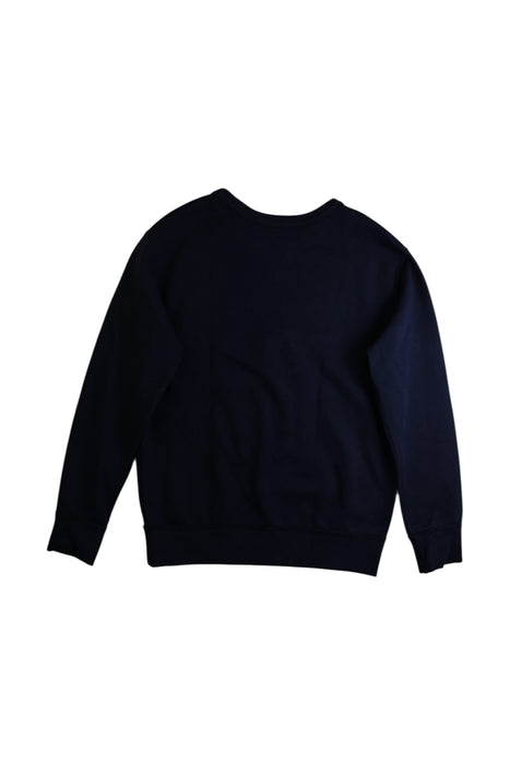 A Navy Crewneck Sweatshirts from Polo Ralph Lauren in size 8Y for boy. (Back View)