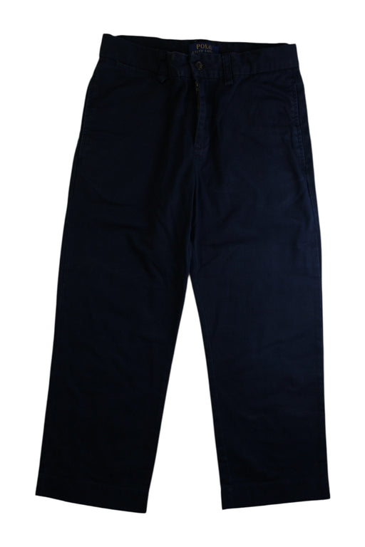 A Navy Casual Pants from Polo Ralph Lauren in size 12Y for boy. (Front View)