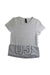 A White Short Sleeve T Shirts from Adidas in size 10Y for girl. (Front View)
