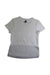 A White Short Sleeve T Shirts from Adidas in size 10Y for girl. (Back View)