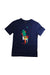 A Navy Short Sleeve T Shirts from Polo Ralph Lauren in size 8Y for boy. (Front View)