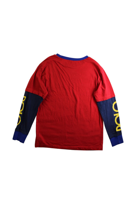 A Multicolour Long Sleeve T Shirts from Polo Ralph Lauren in size 8Y for boy. (Back View)