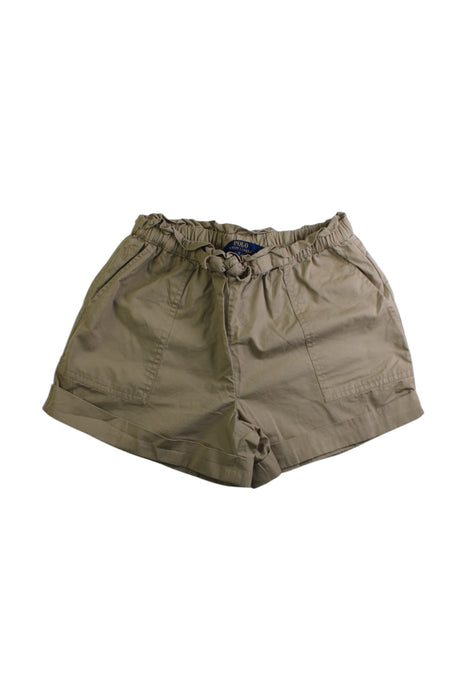 A Beige Shorts from Polo Ralph Lauren in size 12Y for girl. (Front View)