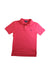 A Pink Short Sleeve Polos from Polo Ralph Lauren in size 8Y for boy. (Front View)