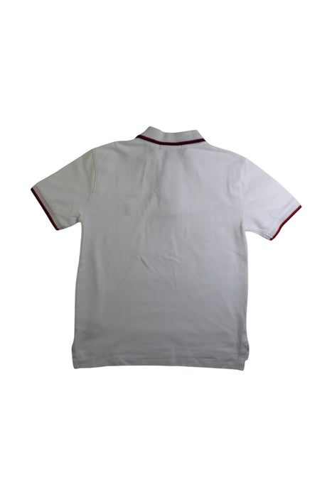 A White Short Sleeve Polos from Polo Ralph Lauren in size 8Y for boy. (Back View)