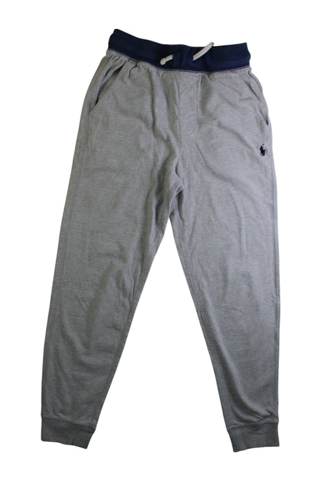 A Grey Sweatpants from Polo Ralph Lauren in size 8Y for boy. (Front View)