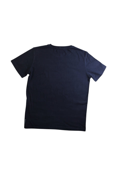 A Navy Short Sleeve T Shirts from Armani in size 10Y for boy. (Back View)
