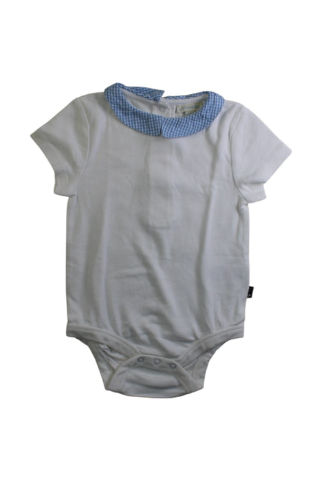 A White Sleeveless Bodysuits from Jojo Maman Bébé in size 18-24M for boy. (Front View)