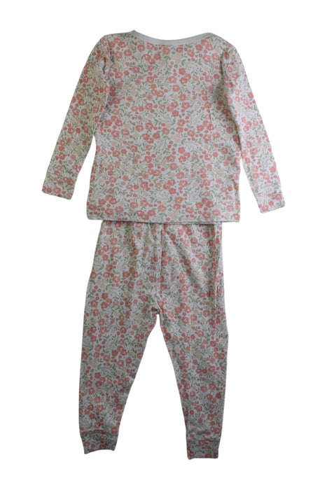 A Pink Pyjama Sets from The Little White Company in size 18-24M for girl. (Back View)