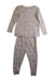 A Pink Pyjama Sets from The Little White Company in size 18-24M for girl. (Back View)