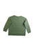 A Green Crewneck Sweatshirts from Seed in size 5T for boy. (Back View)