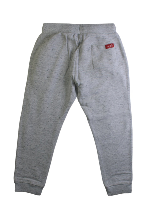 A Grey Sweatpants from Seed in size 5T for boy. (Back View)