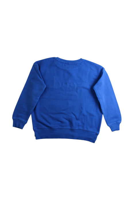 A Blue Crewneck Sweatshirts from Seed in size 5T for boy. (Back View)