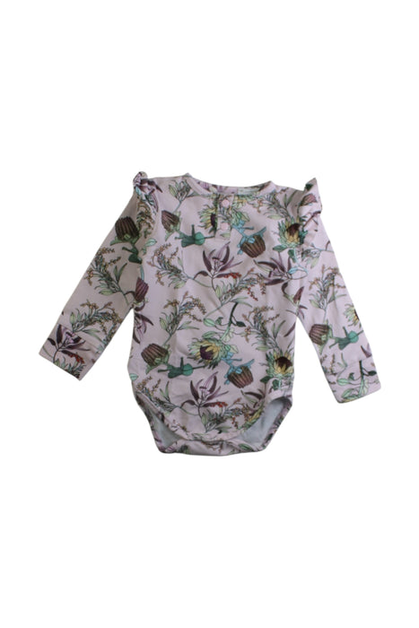 A Multicolour Long Sleeve Bodysuits from Snuggle Hunny in size 12-18M for girl. (Front View)