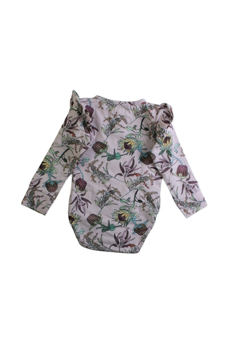 A Multicolour Long Sleeve Bodysuits from Snuggle Hunny in size 12-18M for girl. (Back View)