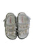 A Silver Sandals from Seed in size 3T for girl. (Back View)