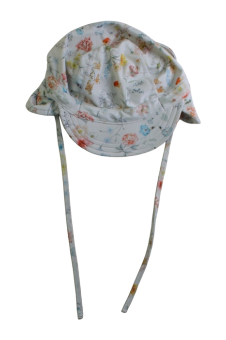 A Multicolour Sun Hats from Toshi in size 6-12M for girl. (Front View)