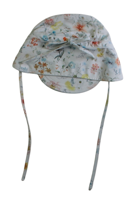 A Multicolour Sun Hats from Toshi in size 6-12M for girl. (Back View)