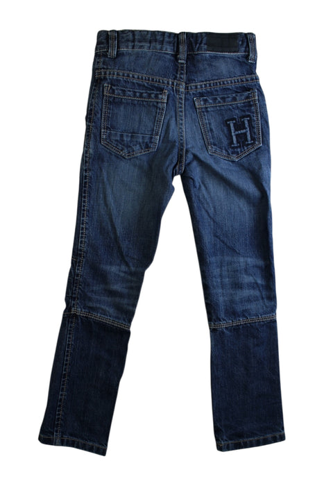A Blue Jeans from Tommy Hilfiger in size 5T for girl. (Back View)