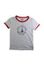 A White Short Sleeve T Shirts from Juicy Couture in size 6T for girl. (Front View)