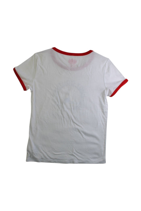 A White Short Sleeve T Shirts from Juicy Couture in size 6T for girl. (Back View)