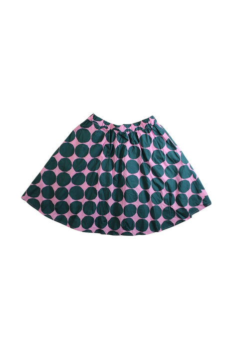 A Green Mid Skirts from Marimekko in size 7Y for girl. (Back View)