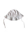 A Pink Sun Hats from Chloe in size 3-6M for girl. (Front View)