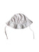 A Pink Sun Hats from Chloe in size 3-6M for girl. (Front View)