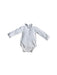 A White Long Sleeve Bodysuits from Dior in size 3-6M for girl. (Front View)