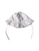 A Pink Sun Hats from Chloe in size 3-6M for girl. (Back View)