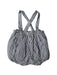 A White Sleeveless Rompers from Jacadi in size 3-6M for girl. (Back View)