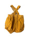 A Yellow Overall Shorts from Jacadi in size 0-3M for girl. (Back View)