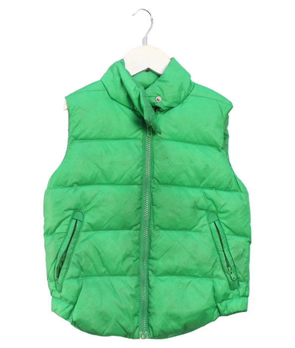 A Green Outerwear Vests from jnby by JNBY in size 4T for boy. (Front View)