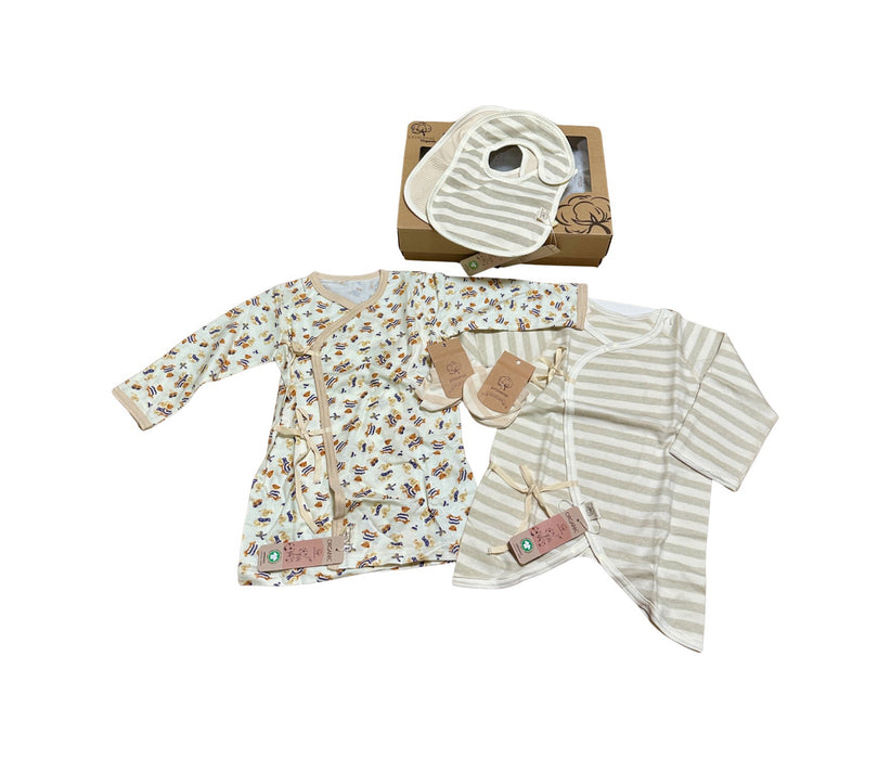 A Beige Gift Sets from Primeval in size 3-6M for neutral. (Back View)