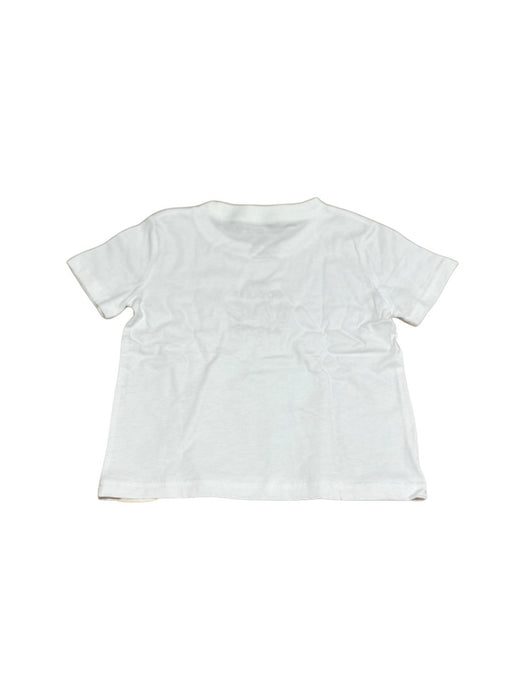 A White Short Sleeve T Shirts from Petit Bateau in size 3T for neutral. (Back View)