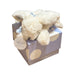 A White Soft Toys from Doudou et Compagnie in size Newborn for neutral. (Back View)