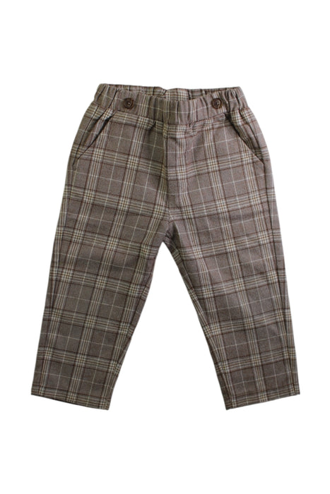 A Brown Casual Pants from Chickeeduck in size 18-24M for boy. (Front View)