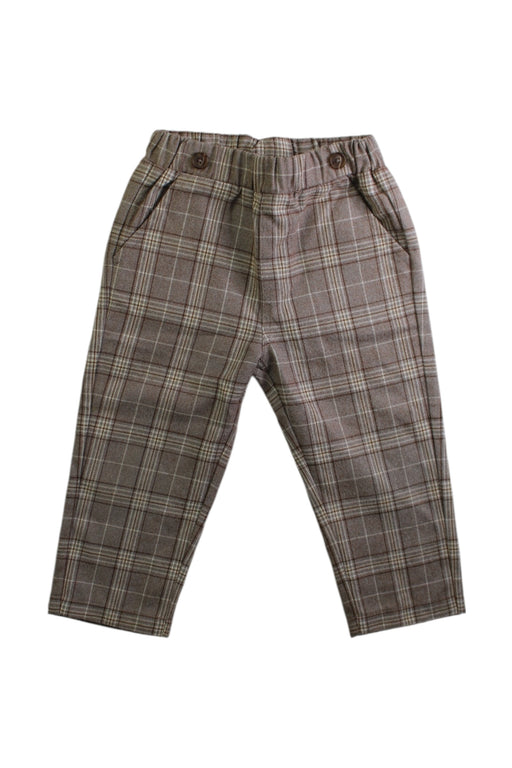A Brown Casual Pants from Chickeeduck in size 18-24M for boy. (Front View)
