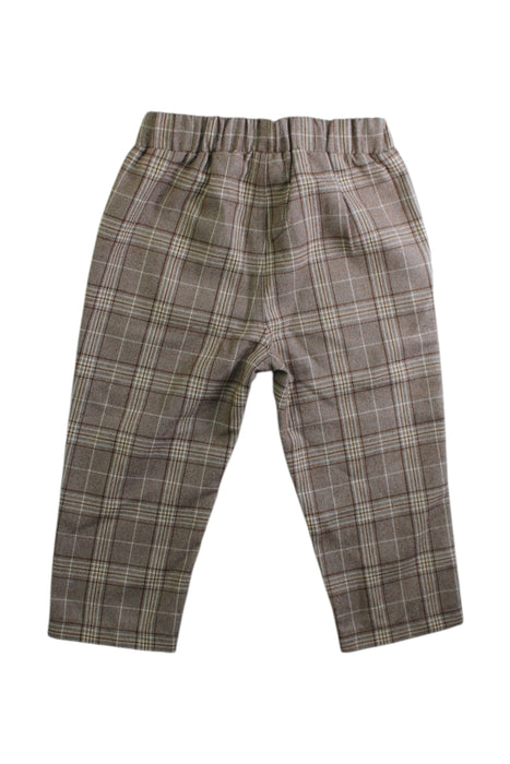 A Brown Casual Pants from Chickeeduck in size 18-24M for boy. (Back View)