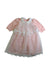 A Pink Sleeveless Dresses from Momonittu in size 0-3M for girl. (Front View)