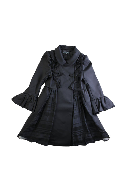 A Black Long Sleeve Dresses from Nicholas & Bears in size 4T for girl. (Front View)