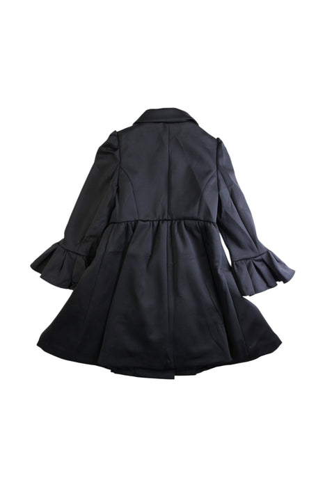 A Black Long Sleeve Dresses from Nicholas & Bears in size 4T for girl. (Back View)