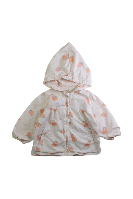 A Multicolour Lightweight Jackets from Dave & Bella in size 0-3M for girl. (Front View)