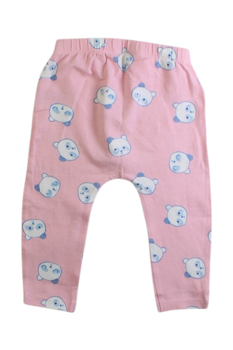 A Pink Casual Pants from Mothercare in size 6-12M for girl. (Back View)