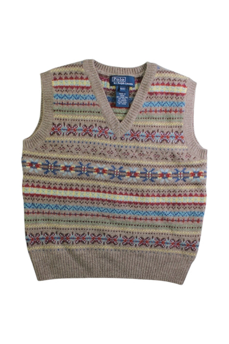 A Multicolour Sweater Vests from Polo Ralph Lauren in size 4T for boy. (Front View)